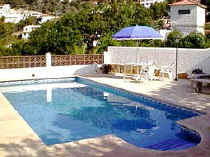 Ferienhaus in Moraira mit Privatpool